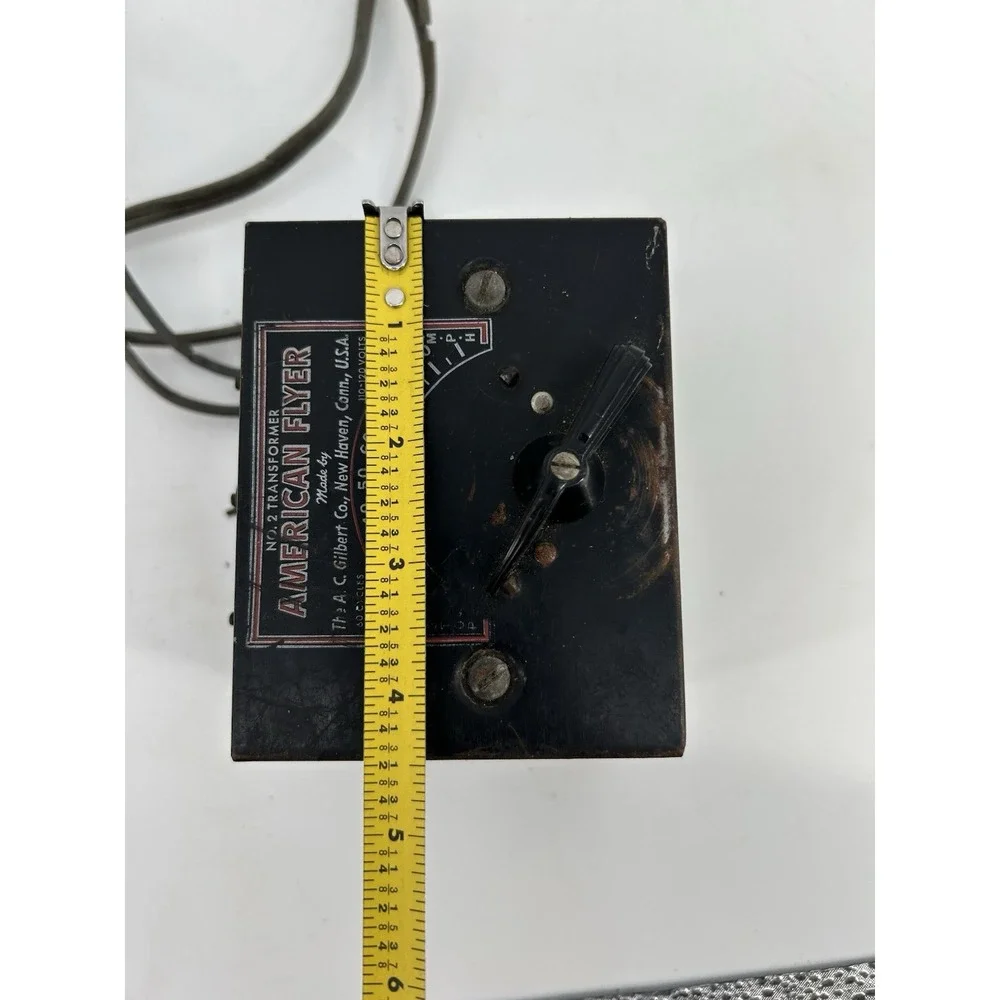 American Flyer No. 2 Transformer Vintage 110-120 Volt 75 Watt Model Train